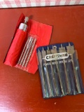 Group of Craftsman Spade Bits and a Screwdriver Set as Pictured