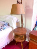 Hard Rock Maple Floor Lamp as Pictured, 52