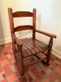 Childs Wood Rocker. This is 23