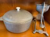 Aluminum Press and Dutch Oven with Lid