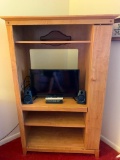 Fiber Board Entertainment Center. TV is NOT Included. This is 60