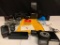 Misc Lot of Vintage Camera Equipment. Nikon Speedlight, Reels, Battery Pack - As Pictured