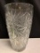 Large Pressed Glass Vase. This is 12