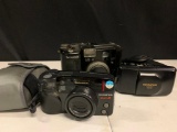 Misc Lot of Cameras. One Fuji DS-300, Olympus SuperZoom 3000 DLX, Olympus Stylus Zoom DLX