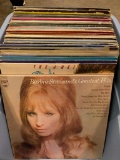 Large Tub Lot of Albums w/Covers of Various Artists - As Pictured