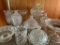 Lot of Misc Pressed Glass - As Pictured