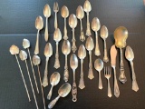 Sterling Silver Flatware. This is NOT Weighted - As Pictured