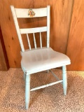 Painted Wood Chair. This is 32