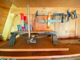 Lot of 2 Saws & 2 Clamps (Cabinet NOT Included) - As Pictured