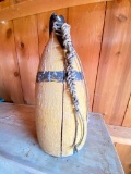 Painted Wood Bouy. This is Large but No Size Available - As Pictured