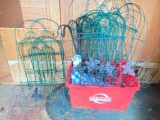 Misc Lot of Garden Edgers & Shepards Hooks. - As Pictured