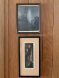 2 Framed Prints. No Sizes Available - As Pictured