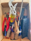 Misc Tool Lot Incl. Chisels, Wrenches, Screw Drivers & More - As Pictured