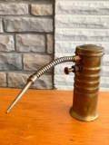 Vintage Eagle Brass Oil Can. This is 6