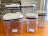 5 Piece Canister Set - As Pictured