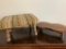 2 Footstools. The Largest is 10