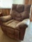 Oversized Faux Leather Recliner. This is 41