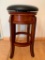 Nice Spin Top Wood & Leather Bar Stool. This is 30