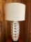 Art Deco Ceramic Lamp w/Shade. This is 31