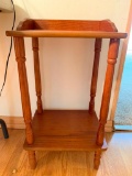 Small Wood Side Table/Plant Stand. This is 24