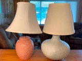 Pair of Lamps w/Shades. They are 14