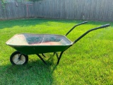 Metal Wheelbarrow-As Pictured