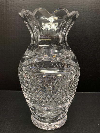 Waterford Crystal Vase. This is 9" Tall - As Pictured