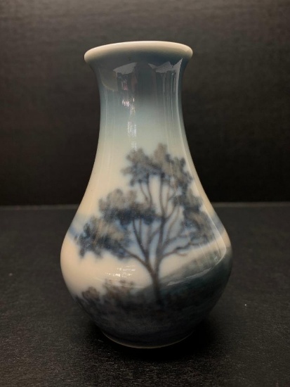 DJ Copenhagen Porcelain Vase Marked 37. This is 3.5" Tall - As Pictured