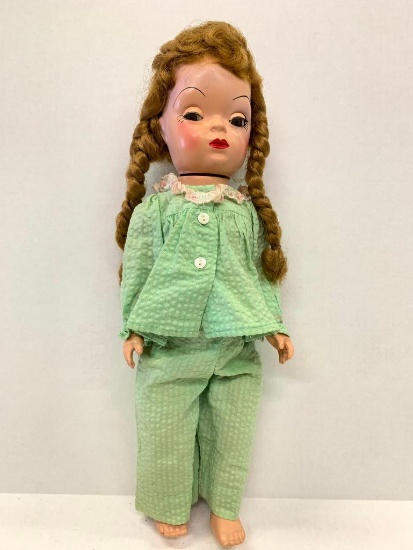 Vintage Doll w/Moving Parts (Eyelids, Arms & Legs".- This is 16" Tall - As Pictured