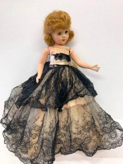 Vintage Doll w/Moving Eyelids. This is 18" Tall - As Pictured