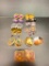 11 Pair of Woman's Vintage Clip -On Earrings. - As Pictured