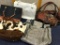 5 Piece Lot of Gently Used Ladies Handbags - As Pictured