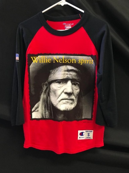 "Willie Nelson Spirit" Ladies Clothing by Champion Size S - As Pictured