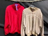 2 Perlita Silk Blouses Size M - As Pictured