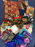 Misc Lot of Ladies Scarves - As Pictured