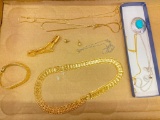 Misc Lot of Costume Jewelry Incl. Necklaces & Bracelets - As Pictured