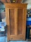 Antique Double Door Wooden Wardrobe w/Drawer. This is 79