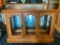 Small Oak Curio Cabinet. 30