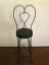 Doll Size Metal Ice Cream Chair, 23