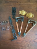 Group of Vintage, Antique and Contemporary Hanging Hardware and Drawer Hardware