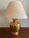 Gold Color Metal Lamp, 25