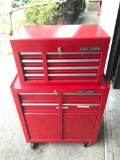 Craftsman Metal, Rolling Tool Box with Keys and Locking Bars, Appears to Work Fine, It is 44