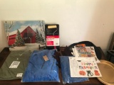 Group of with New King Size Shirts and Jacket New Christmas Pictures, Window Decorations and More!