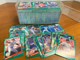 Box of 1990 Don Russ Baseball Cards - As Pictured