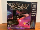 Star Trek Starfleet Academy 3-D Action Simulation Game & Figurine New in Box - As Pictured