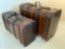 Pair of Decorative Suitcases. The Largest is 13