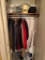Closet Lot Incl. Men's Coats Size L-XL, Oreck & Bissel Vacuums & More - As Pictured