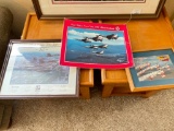 Set of 3 Photos Thuderbirds, Blue Angels & Red Barron - As Pictured