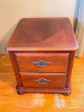 Lamp Table w/2 Drawers. This is 26