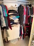 Closet Lot of Men's Shirts, Pants, Shorts & Hats. Sizes are 36-38, L-XL - As Pictured